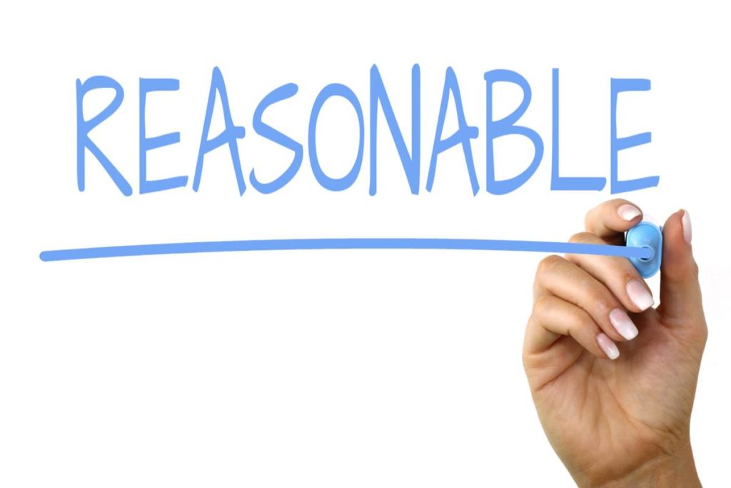 Let’s be reasonable – the meaning of reasonableness – part 1